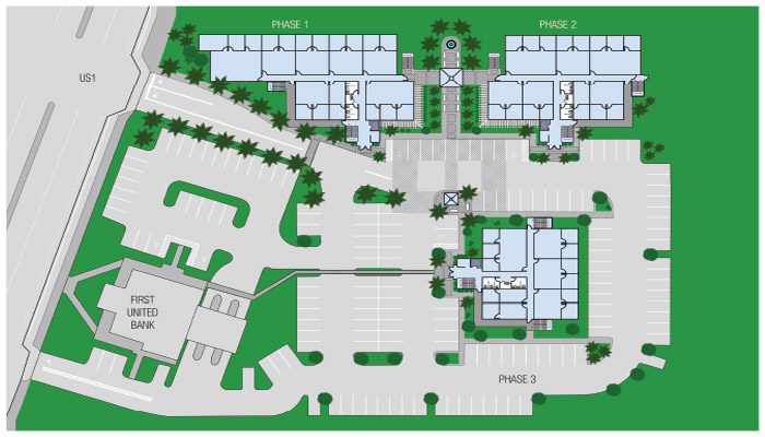 biscayne office village site plan thumb